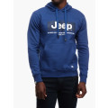 JEEP Fleece Pullover Hoody (Dark Blue L)