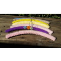 6 knit hangers