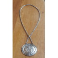 Vintage Medallion on Chain