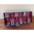 Set of 6 Chatsworth Sherry glasses in original box
