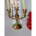 Brass Miniature Candelabra