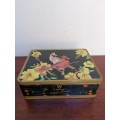 Lovely vintage tin with birds and flowers
