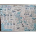 Framed Ena Baxters Scottish Kitchen Map