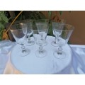 Set of 6 Lovely Wine Glasses