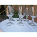 Set of 6 Lovely Wine Glasses