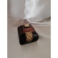Beautiful Brass and horn/bone Trinket box