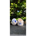 Cute Delft blauw hand painted Holland clog ashtrays
