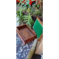 Vintage solid wood box