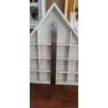 House shaped white painted Printers Tray