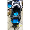 Baby Stroller Pram with 3-Position Backrest Adjustment