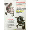 Baby Stroller Pram with 3-Position Backrest Adjustment