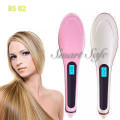 Hair Straightening Brush With Variable Temp Setting And LCD, Straightens Your Hair In Few Minutes