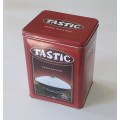 Tastic tin as per photos