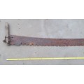Vintage two man crosscut pull saw - 1,42m