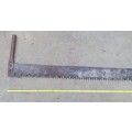 Vintage two man crosscut pull saw - 1,82m