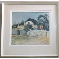 Framed print of an oil painting by Pieter Wenning as per photo