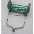 Parts of a vintage lawnmower made in FOLBATE England - Follows & Bate Ltd Machester - as per photos