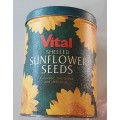 Vital sunflower seeds tin as per photos