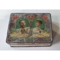 Vintage King George TOTNES Butterscotch tin as per photos