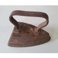 Vintage cast iron, coal stove clothing Sad Iron as per photo