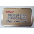 Kellogg`s  frosties limited edition tin as per photos