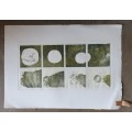 Original unframed etch e/a `Duisternis fase 1` by Gerrit van Schouwenburg as per photos