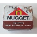 NUGGET shoe polish tin as per photos
