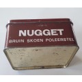 NUGGET shoe polish tin as per photos