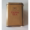 LYONS tea tin as per photos