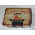 LION Firelighters tin as per photos