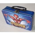 SPIDER-MAN lunch box tin as per photos