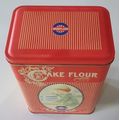 SNOWFLAKE CAKE FLOUR tin as per photos