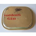 Gordon`s Gin tin serving tray as per photos