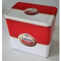 Large AMSTEL LAGER tin as per photos