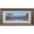 Original framed oil painting by LOUIS REPSOLD as per photos