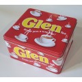 Glen tea tin as per photos
