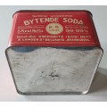 Vintage Pure Ground CAUSTIC SODA tin as per photos