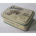 Vintage SUNRISE mint lumps tin as per photos