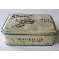 Vintage SUNRISE mint lumps tin as per photos