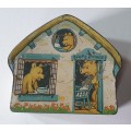 Vintage Macfarlane Lang & co`s 3 bears cottage tin as per photos