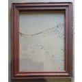 Vintage oak wooden frame as per photos