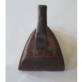 Vintage cast iron, coal stove clothing Sad Iron as per photo