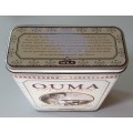 OUMA RUSKS tin as per photos