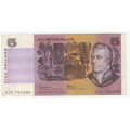 1985 Australia 5 Dollars Johnston/Fraser
