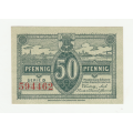 Germany 1922 Mecklenburg-Schwerin Staatsministerium, 50 Pfennig