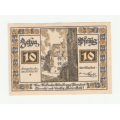 1921 German Rosen Stadt 10 Pfennig
