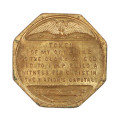 Washington Cathedral Brass token