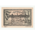1923 German Stadt Dusseldorf 500 000 Mark