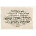 1920 Austria Stadt Pressbaum 20 Heller (with Pressbaum stamp-Rare)