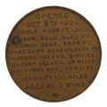 1929 Table Mountain Aerial Cableway Opening Medal